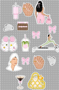 Keychain sticker-Y 1227